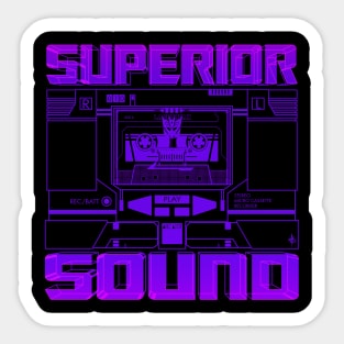 Superior Sound Sticker